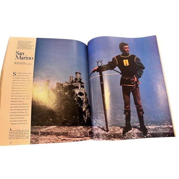 TOWN & COUNTRY MAGAZINE April 1984 ~ Europe ~ Florence Tuscany ~ Comite Colbert - Picture 3 of 14